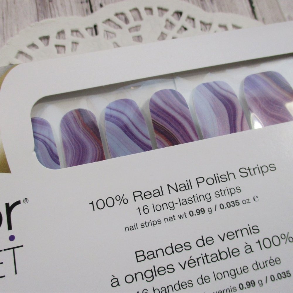 Color Street 100% Nail Polish Strips Ultraviolet Agate - Picture 2 of 6